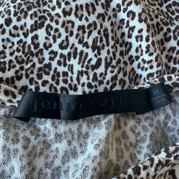 Jenni Kayne Leopard Tee Dress M - Picture 6 of 7